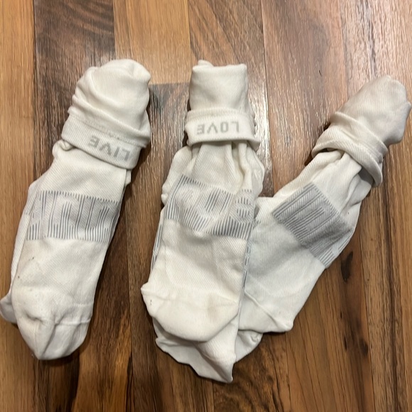 Lululemon power stride crew socks size L - Picture 1 of 4